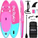 Kids Stand Up Paddle Board with Inflatable SUP Accessories, Non-Slip Comfort Deck Inflatable Paddle Board for Kid, Durable, Lightweight Fin for Youth & Kids (7'10"X 30"X 6")