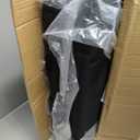 HOPERAN Massage Heated Stadium Seats for Bleachers with Back Support & Lumbar Pillow, 3 Level Heating & 6 Modes Massage Portable Heated Stadium Chairs for Bleachers (2pc Black)