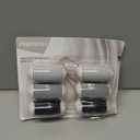 PRITECH Callus Removers 6 Pack Replacement Rollers Heads for Electric Feet File Pedicure Tools, 2 Extra Coarse, 2 Regular Coarse, 2 Fine Coarse Refill Rollers (1138-White/1138-Pink/1138-Black)