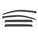 Mifeier Compatible with Ram 1500 Quad Cab 2019-2024 Sun/Rain Guards Deflectors Window Visors Smoke 4pcs 94813