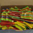 Sratte 80 Pcs 7.5 Inch Hand Clappers Noisemakers Bulk Clappers Noisemakers Party Favors Mini Hand Soundboard Plastic Noise Makers for Sporting Events Fiesta Birthday Game Rewards Cheers Supplies