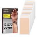15 Pcs Ultra-Thin Tattoo Cover Up Patch, Waterproof & Sweatproof Stickers, Invisible & Breathable Concealer for most skin tones Suitable for Tattoo Scar and Birthmarks