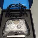 FLYDIGI Apex 5 PC Controller, Forceflex Joystick 2.0, ForceAdapt Triggers, 3ms Ultra-Low Latency, RGB Light Bar, Full-Color LCD Display,1500mAh Battery PC/NS/Android/TV