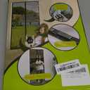 Magnetic Screen Door - Fits Door Opening 36 x 82 in, Actual Screen Size 38"x83", Hands Free Mesh Partition,Heavy Duty Curtain Keeps Bugs Out, Frame Hook & Loop, Pet and Kid Friendly (Polyester-Black)