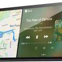 LAMTTO 9.26" Wireless CarPlay Screen for Car - Apple CarPlay & Android Auto Touchscreen, 1600x600 HD IPS Display, Plug & Play, OTA Updates, Waterproof Backup Camera & Screen Mirroring (Black)