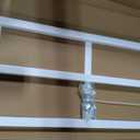 Fixed Window Safety Guard 14x 38 Adjustable Width Prevents Accidental Falls, Non-Egress, Tamper Resistant Screws Included, White, Single Pack