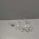 Quntis 34" Christmas Snowflakes Window Lights Battery Operated, 3 Pack 36 LEDs Snowflake String Lights with Timer Memory, 8 Twinkle Modes Xmas House Indoor Winter Hanging Decoration, Warm White