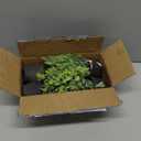 4 Pack Fake Plants Ceramic Mini Artificial Greenery Potted Plants for Home, Office, Room, Farmhouse, Indoor Table, Bathroom Decor (Black)