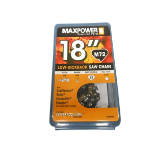 MaxPower 336542 18" M72 Low-KickBack Saw Chain