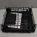 GSlife Expandable Dish Drying Rack for Kitchen Counter, Compact Space-Saving Dish Rack with Drainboard, Rustproof Dish Drainer for Small Kitchen, Apartment, RV, 12.2" W x 12"-20.5" L, Black