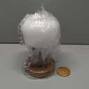 Oneach Portable Cordless Table Lamp, Rechargeable Battery Powered Lamp with Opal Glass Shade, 3-Way Dimmable LED Touch Mushroom Table Lamp for Bedroom, Bedside, Living Room, Dining Room, Patio, Pink