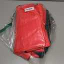 Christmas Tree Storage Bag - Oxford Canvas Holder with Zipper and Handle for 12-Foot Artificial Tree, Garlands, or Inflatables by Tiny Tim Totes (Red)