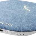 Kinglucky Upgrade F50 Under Pillow Speaker for Sleeping, Bluetooth 6.0 Sleep Speaker with Built-in Sleep Sounds + TF/microSD Offline, Auto-Off Timer, Up to 10 Hours Sleep Speaker for Side Sleeper Blue