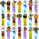 Pack of 2, kitysey 20 pcs Halloween Party Favors, Mini Fidget Sensory Pop for Kids, Easter Treasure Box, Party Favors, Mini Fidget Sensory Pop Toys for Kids, Treasure Box Toys for Classroom