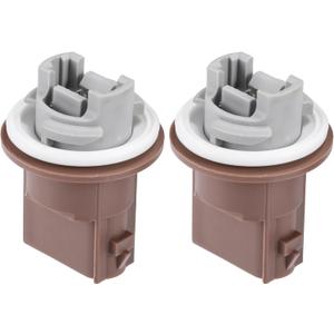uxcell 2pcs No.8A8Z13411A/645196 Parking Turn Signal Brake Tail Lights Bulb Sockets for Ford F-150 2004-2010 for Ford F-250 F-350 F-450 Super Duty 2004-2013 for Ford Explorer Fiesta