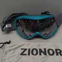 ZIONOR Lagopus B1 Ski Goggles OTG Anti fog Snow Goggles UV Protection Snowboard Goggles for Men Women Adult Youth, One Size