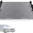 Radiator Right Side 17118743663 Compatible with BMW 540i 540i-xDrive 530i 530i-xDrive G30 740i 740i-xDrive G12 2017 2018 2019 2020 Replace 17118650745
