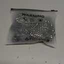 Floerns Women's Rhinestone Shorts Club Party Mini Shorts Black XS