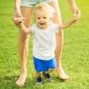 BARERUN Baby Sneakers Toddler Shoes Soft Anti-Slip Sole Newborn First Walkers Infant Toddler Breathable Athletic Running Shoes (Gray)