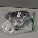 BECUS 8 Inch Afro Wig for Black men Short Kinky Curly Human Hair Wigs for Black Men Short African American Male Afro Wig (Natural Spiral Black #1B)