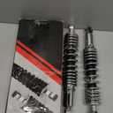 Motorcycle 1 Pair Universal 320mm 12.5 Rear Shock Absorbers Replacement for Suzuki Yamaha Honda XL 883 1200 ATV Go Kart Quad Dirt Sport Bikes (Chrome)