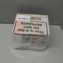 Clabby 2000 Pcs 4 Colors Part Small Coat Check Tickets Colored Paper Coat Room Check Tags Multi Color Room Tags(Set of Orange Green Beige and Gray)