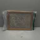 HUARCEY Gold Framed Canvas Wall Art, Antique Sketch Landscape Pictures Vintage Decor, Bedroom Kitchen Shelf Decor, Dark Moody Retro Country Farmhouse Canvas Paintings, 12x16inch