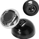 DXNQ Metal Joystick Car Push Start Button Cover, Universal One-Touch Start Button Rocker, Silver