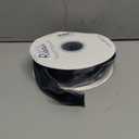 Ribbli Dusty Blue Velvet Wired Ribbon 1.5 Inch Velvet with Satin Christmas Ribbon for Gift Wrapping Christmas Tree Decoration Crafts Wreaths Supplies-Continuous 10 Yards