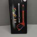 Tool Daily Deluxe Pressure Washer Gun, with Replacement Wand Extension, 5 Nozzle Tips, M22 Fitting, 40 Inch, 5000 PSI