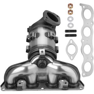 Front Catalytic Converter Compatible With Hyundai Elantra 2017-2020 Kia Forte SX S EX LX L 2017-2018 Kia Forte5 EX 2020-2021 Replace#674-092 28510-2EFB0 28510-2ESA0 28510-2ESB0