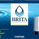 Brita Faucet Mount System Replacement Filter, Reduces 99% of Lead, Made Without BPA, Chrome, 3 Count