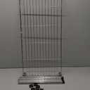 Whitmor Wire Shelving Unit, Metal Storage Shelves, Durable Heavy Duty Shelf, Easy Assembly for Pantry, Kitchen, Garage, Plant, 14" x 30" x 15" (Chrome)
