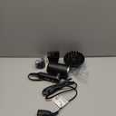 Annlary Foldable Hair dryer with Diffuser Black