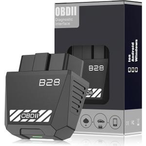OBD2 Scanner for Car - Bluetooth 5.4 Codes can be Read and Cleared Quickly - Diagnosis of The vehicle's Engine, ABS, SRS, airbags and More Than 35, 000 Problems Compatible with iOS and Android