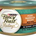Purina Fancy Feast Medleys Wet Food For Cats Pork Barbacoa With Rice, Tomatoes and Carrots in Savory Juices - (Pack of 24) 3 oz. Cans, Best By OCT 2026