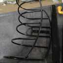 Artigarden Freestanding Garden Hose Holder Hanger, Outdoor Heavy Duty Metal Water Hose Storage Holders Stand Organizer Rack Detachable Stake, Holds 150 Ft of Hoses for Outside Lawn Yard, Black