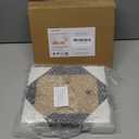 upsimples 5x7 Picture Frame with Real Glass, Ornate Vintage 5 x 7 Photo Frames for Wall Decor or Tabletop Display, Black and Gold, 2 Pack