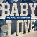 Marquee Letters 3 Feet Tall Large Light Up Letters Decorations Wedding Engagement Proposal White Party Decorations Marry Me Sign Big Cardboard Backdrop V