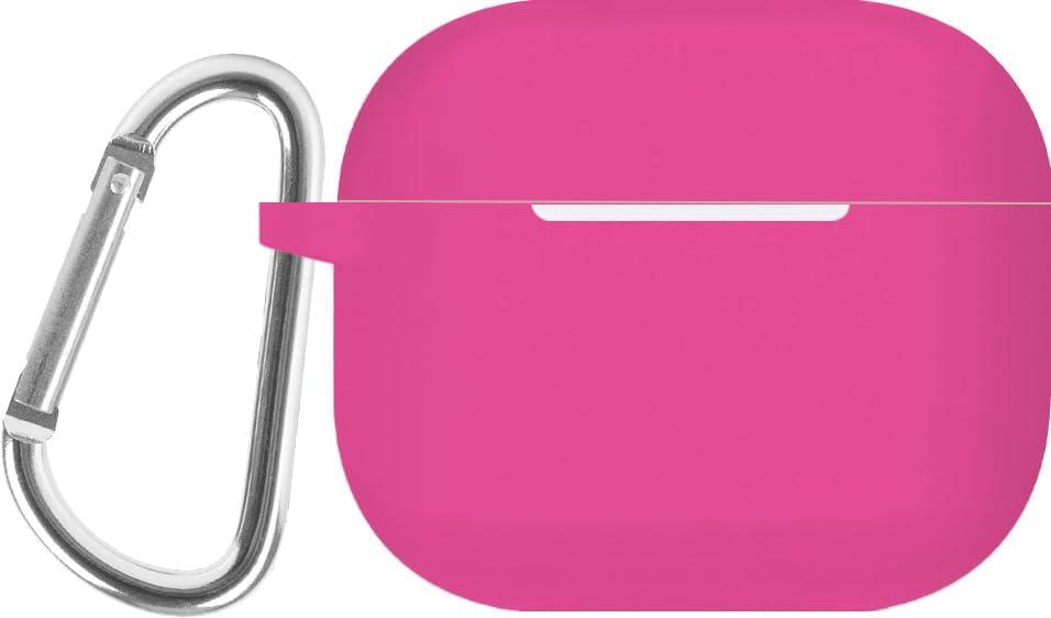 Hype Silicone Airpods Case Cover  Protective Shockproof & Dustproof AirPod Cover Case with Keychain - Plain & Marble Designs Compatitble with AirPods 3rd Gen and AirPods Pro