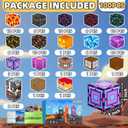 Magnetic Blocks,100PCS Magnetic Building Blocks,Magnet Blocks Build 3D World Stacking Toys,STEM Sensory Educational Toys Gifts Set for Kids Toddlers Boys 3 4 5 6 7 8 9+ Year Old