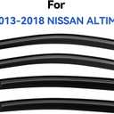 Window Visors Rain Guards Shield for 2013-2018 Nissan Altima, Out-Channel Window Vent Wind Deflectors Visors Shades for 13-18 Altima