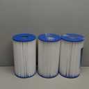 POOLPURE Type B Replacement Pool Filter, Compatible with Intex 29005E Easy Set Swimming Pool Filter Cartridge, 3 Pack