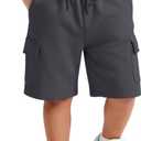 Toddler Baby Boys' Cargo Shorts | Knee Length, Drawstring, Pull On, Uniform Shorts, Sweat Shorts with Pockets, Back to School, Play, Casual, for Boys 18M-5T
