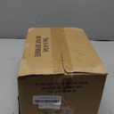 Estmoon 6 Pack Door Knobs, Matte Black Privacy Door Knob with Lock, Keyless Door Handle with Lock for Bedrooms/Bathrooms