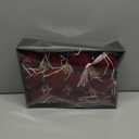 Christmas Balls Ornaments, 12 Pcs Red Bulk Flocked Ornaments, Multicolor Xmas Tree Decorations for Christmas Tree Holiday Wreath Garland Decor (Burgundy Red, 3.15 Inch)