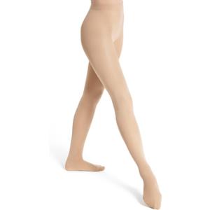 Capezio womens Transition seamless tight, Caramel, 1X-2X US