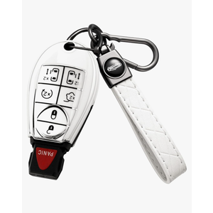 Key Fob Cover with Keychain for Dodge Ram for Chrysler Grand Caravan Charger Challenger Durango Journey Magnum