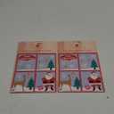 Reusable Christmas Window Stickers Glass Clings (NO Glue) Festive Xmas Party Decorations Kid Friendly, Featuring Santa Claus, Rudolph, Snowflakes, Trees Made by Talking Tables UK | 6
