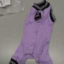 Small Dog Purple Onesie Purple Size S